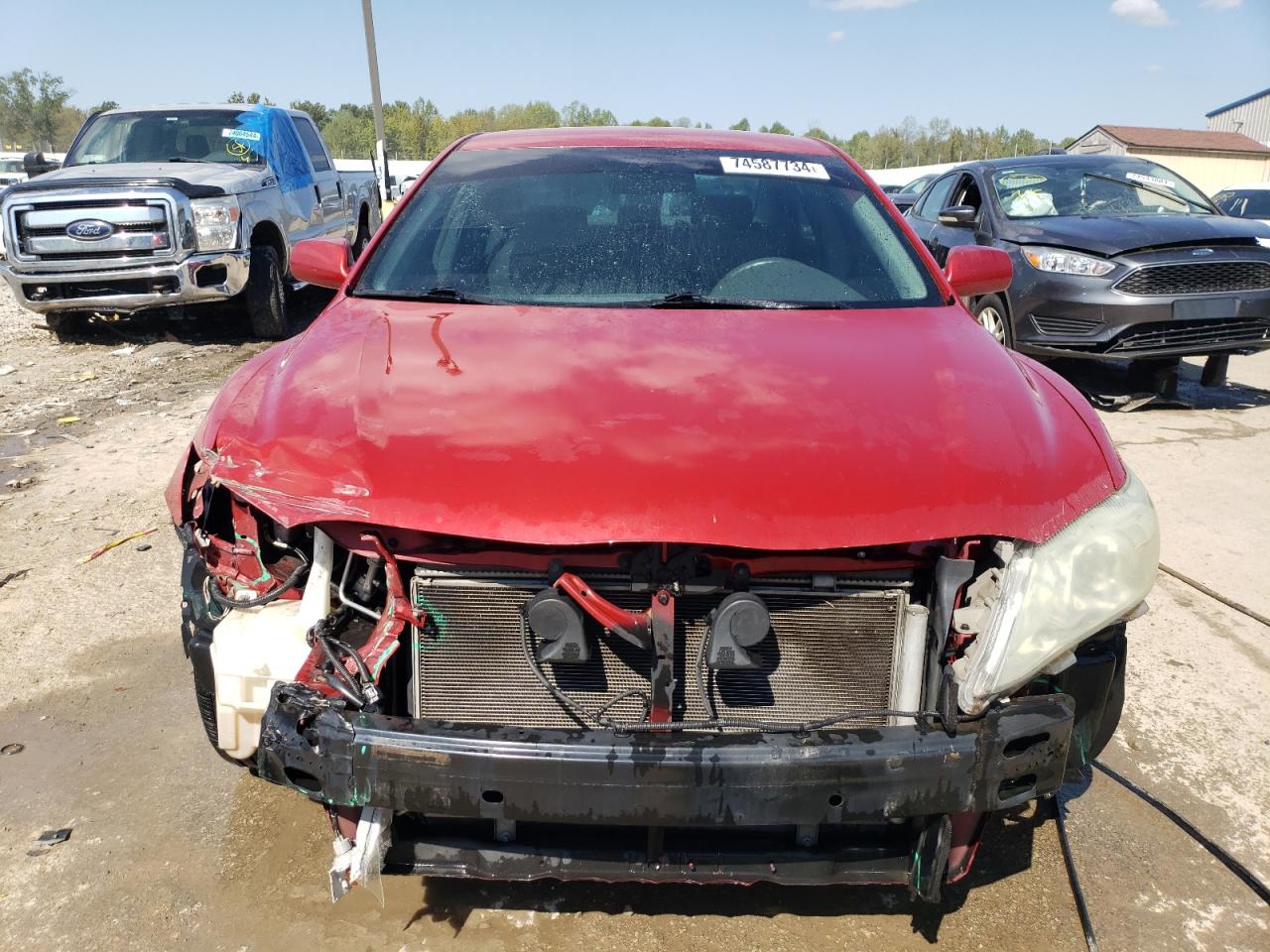 2011 Toyota Camry VIN 4T4BF3EK7BR102556 Copart auction photo, front end / side damage thumbnail 5