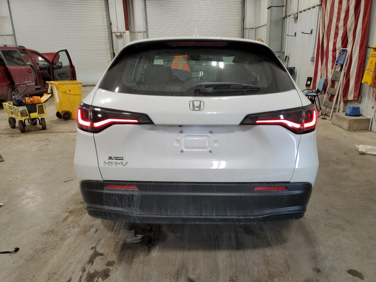 2024 Honda HR-V VIN 3CZRZ2H3XRM772792 Copart auction photo, front end damage thumbnail 6