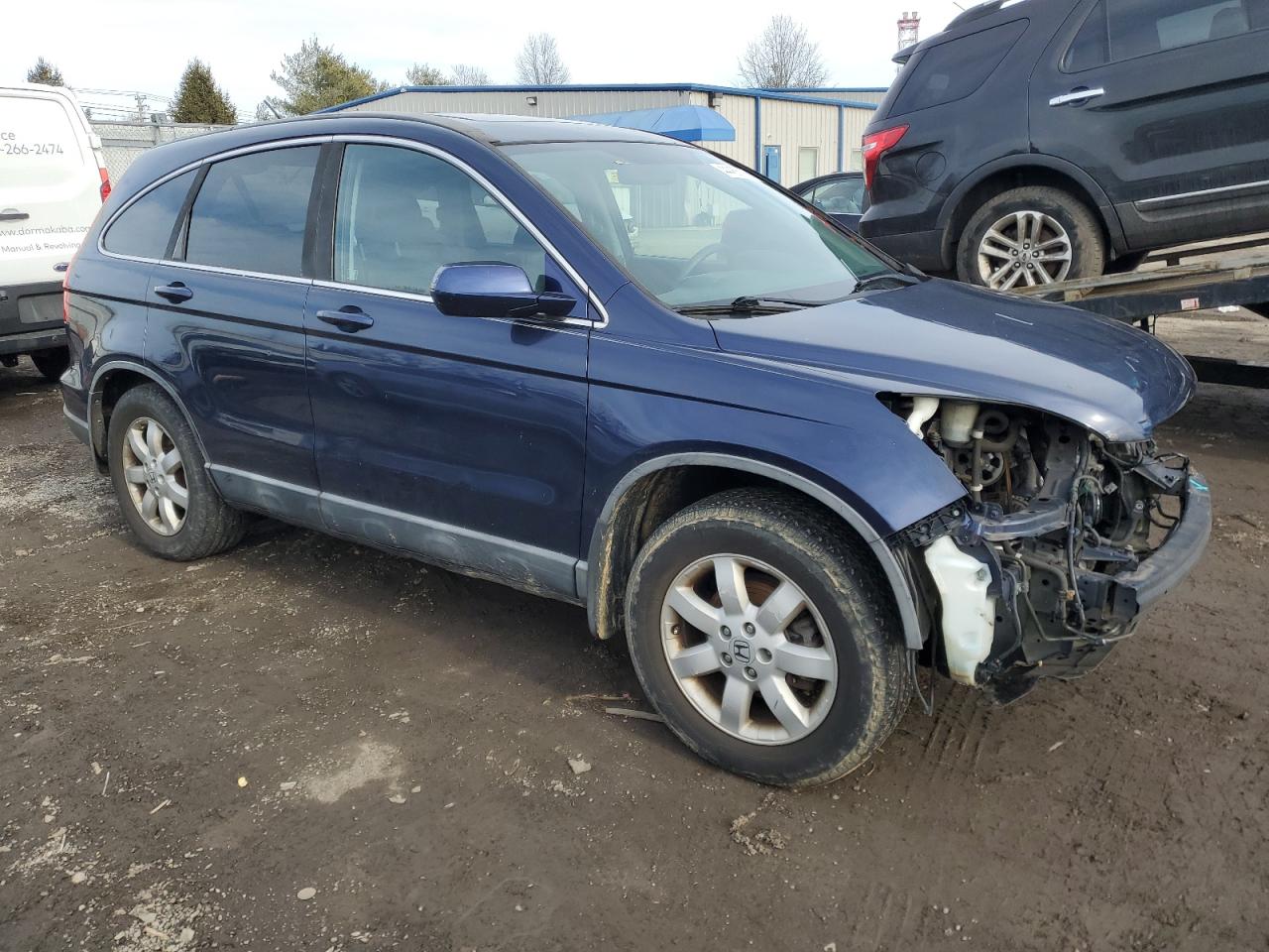 2009 Honda CR-V VIN 5J6RE48789L042181 Copart auction photo, front end damage thumbnail 4