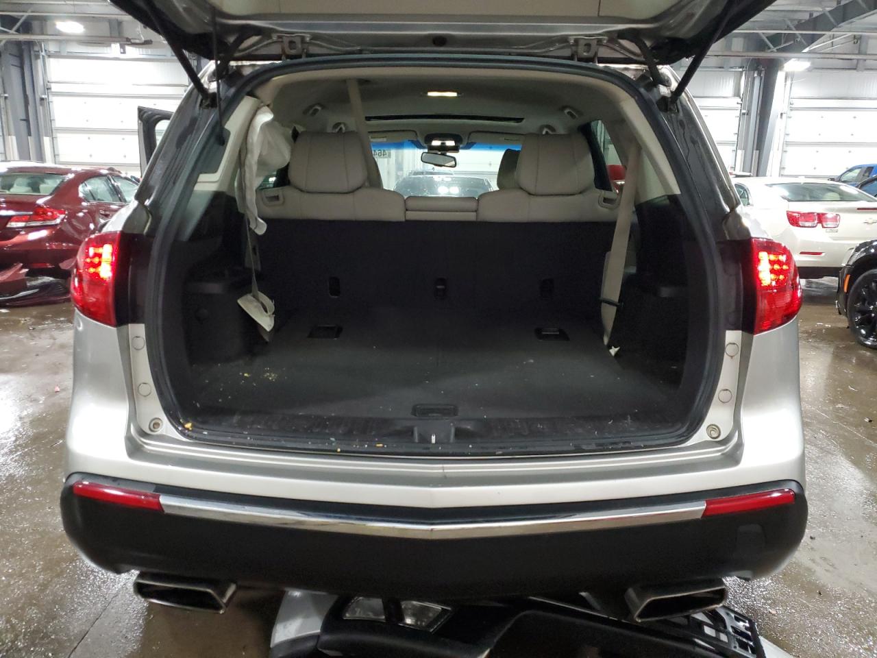 2012 Acura MDX VIN 2HNYD2H64CH510048 Copart auction photo, front end damage thumbnail 6