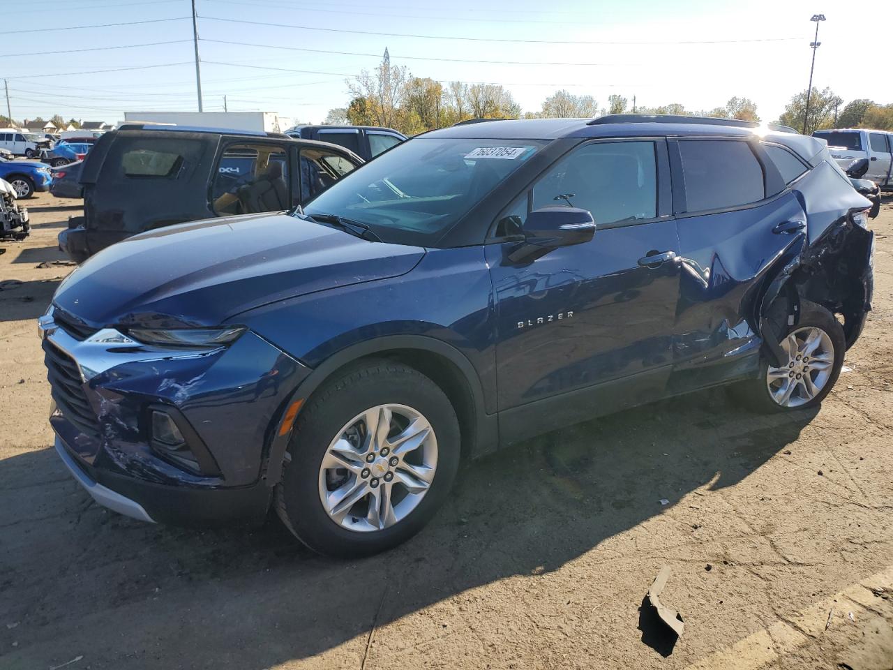 2022 Chevrolet Blazer VIN 3GNKBCR41NS177013