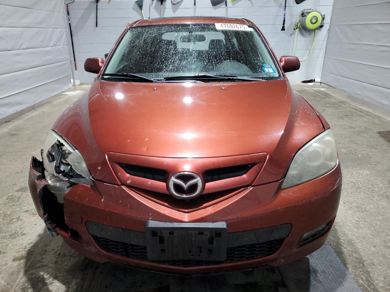 2009 Mazda 3 VIN JM1BK344991239524 Copart auction photo, front end damage thumbnail 5