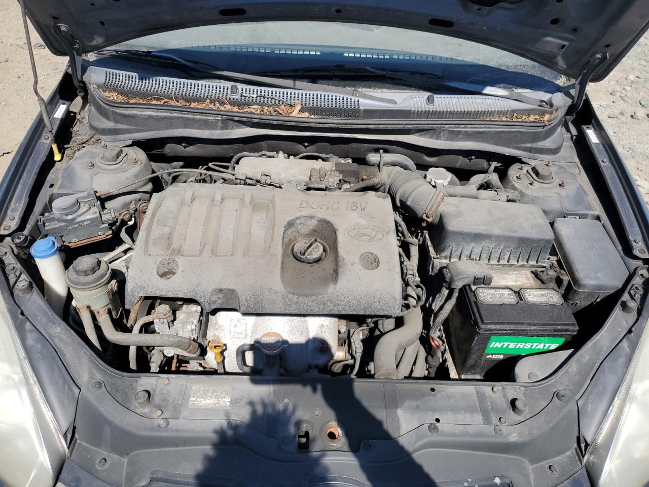 2009 Hyundai Accent VIN KMHCN46C69U349995 Copart auction photo, front end / rear end damage thumbnail 11