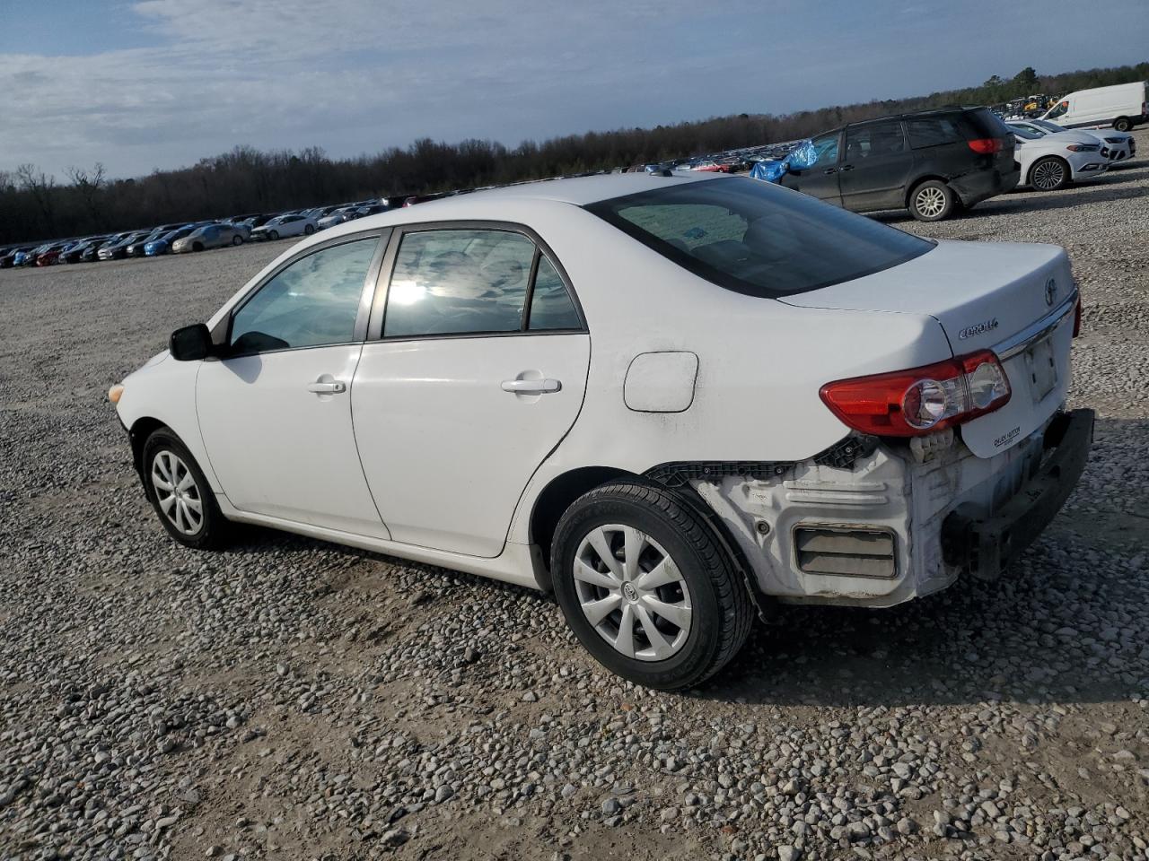 2011 Toyota Corolla VIN 2T1BU4EE0BC736549 Copart auction photo, front end / rear end damage thumbnail 2