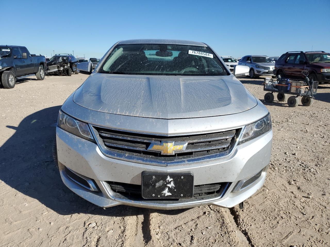 2016 Chevrolet Impala VIN 2G1105SA7G9164605 Copart auction photo, side / rear end damage thumbnail 5