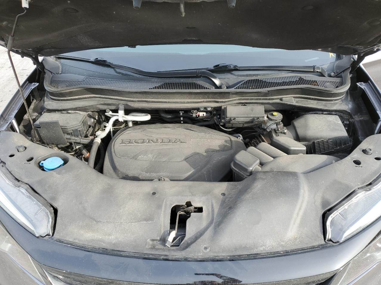 2021 Honda Pilot VIN 5FNYF6H21MB029167 Copart auction photo, side damage thumbnail 14