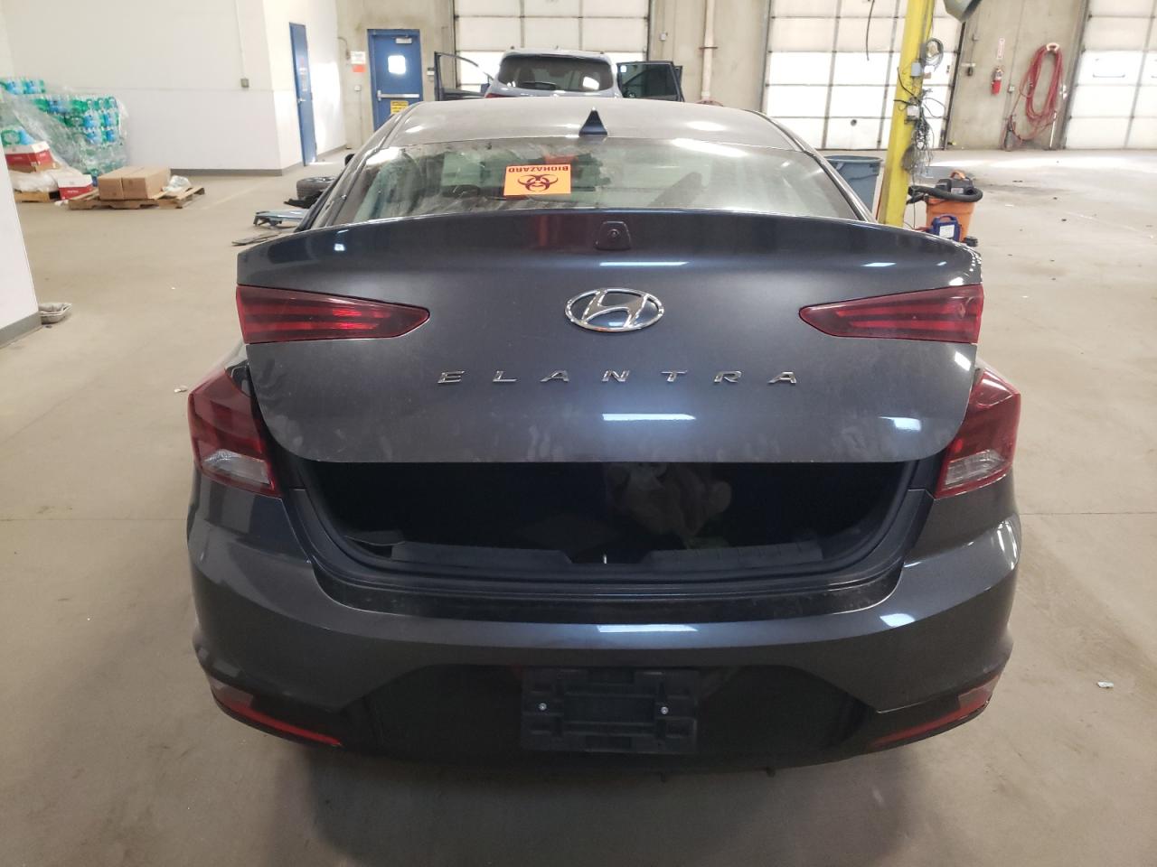 2020 Hyundai Elantra VIN 5NPD84LF9LH622055 Copart auction photo, all over damage thumbnail 6