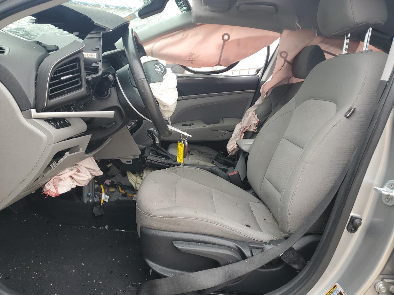 2020 Hyundai Elantra VIN 5NPD84LF0LH588507 Copart auction photo, all over / front end damage thumbnail 7