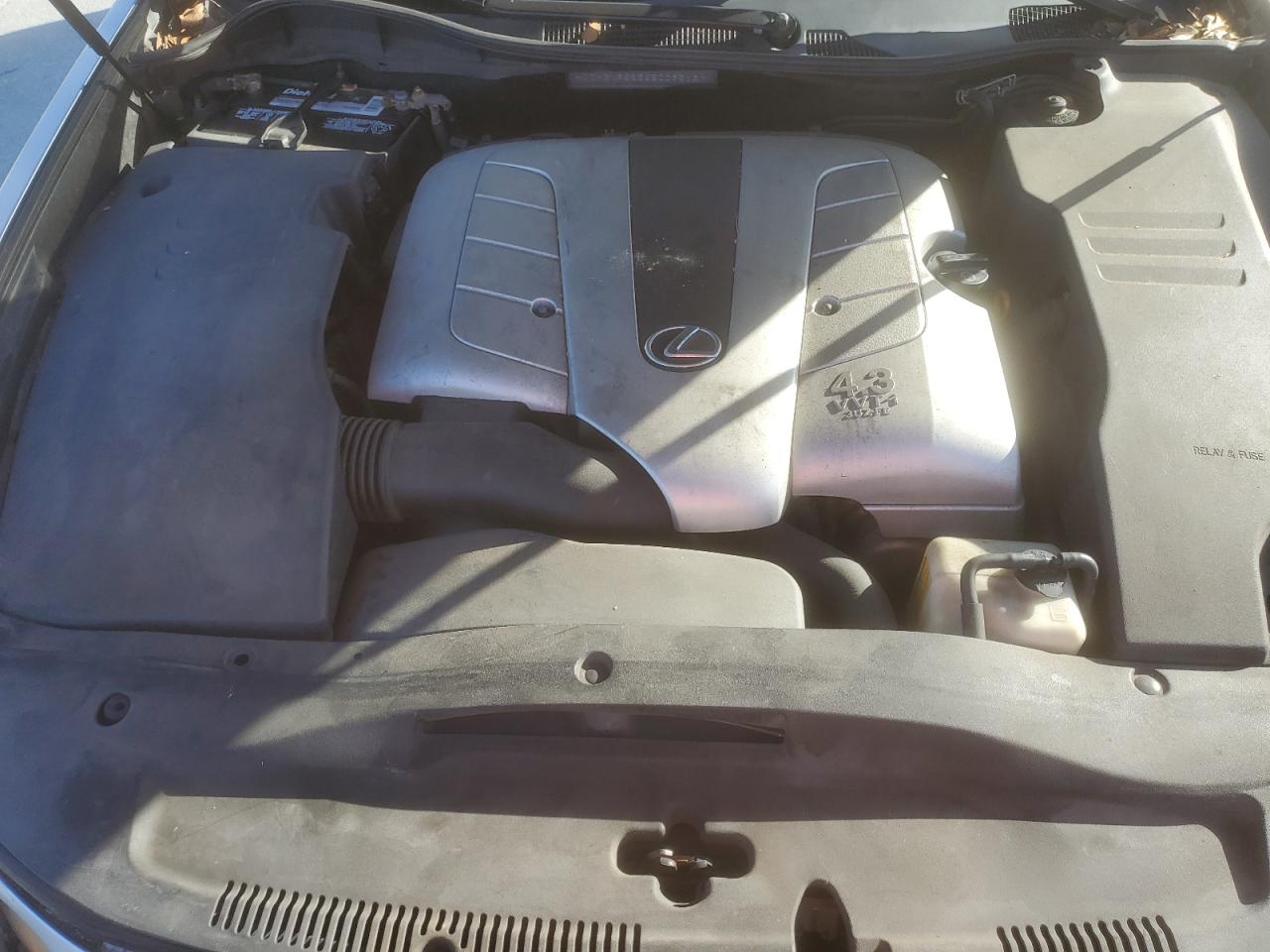 2006 Lexus GS VIN JTHBN96S365009518 Copart auction photo, front end damage thumbnail 11