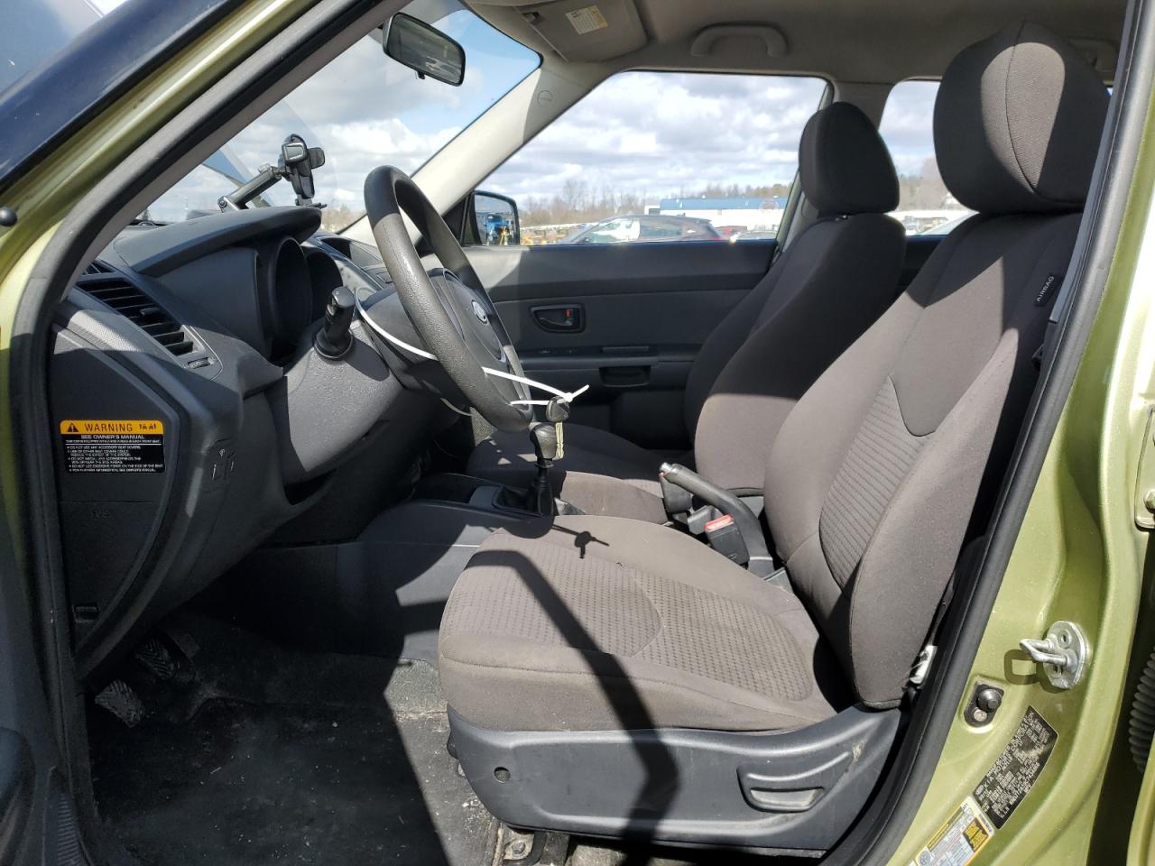 2012 KIA Soul VIN KNDJT2A59C7434866 Copart auction photo, minor dent/scratches damage thumbnail 7