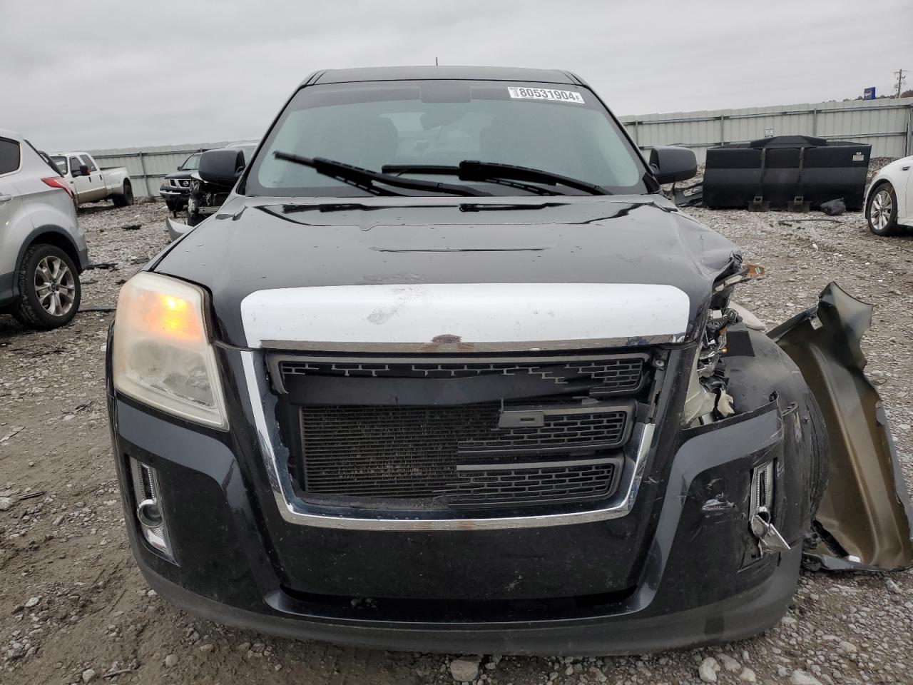 2014 GMC Terrain VIN 2GKFLVEK7E6344680 Copart auction photo, front end / side damage thumbnail 5
