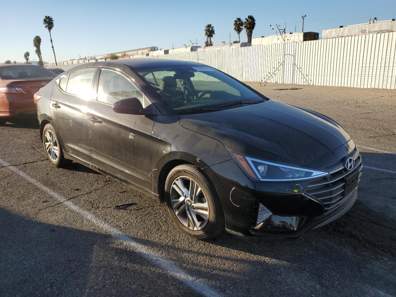 2020 Hyundai Elantra VIN 5NPD84LF5LH584310 Copart auction photo, rear end / minor dent/scratches damage thumbnail 4