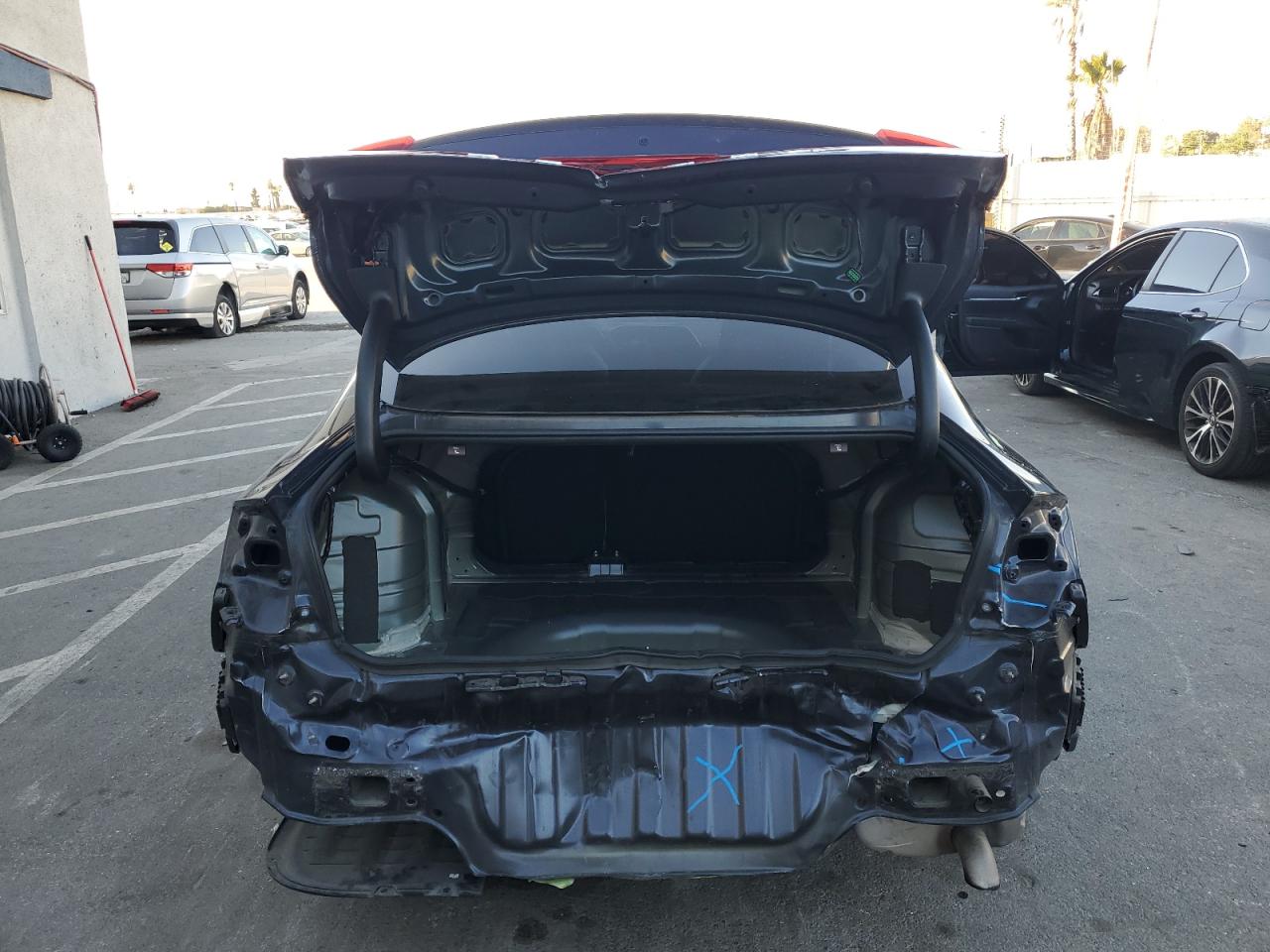 2022 Hyundai Sonata VIN KMHL54JJ3NA040440 Copart auction photo, rear end damage thumbnail 6