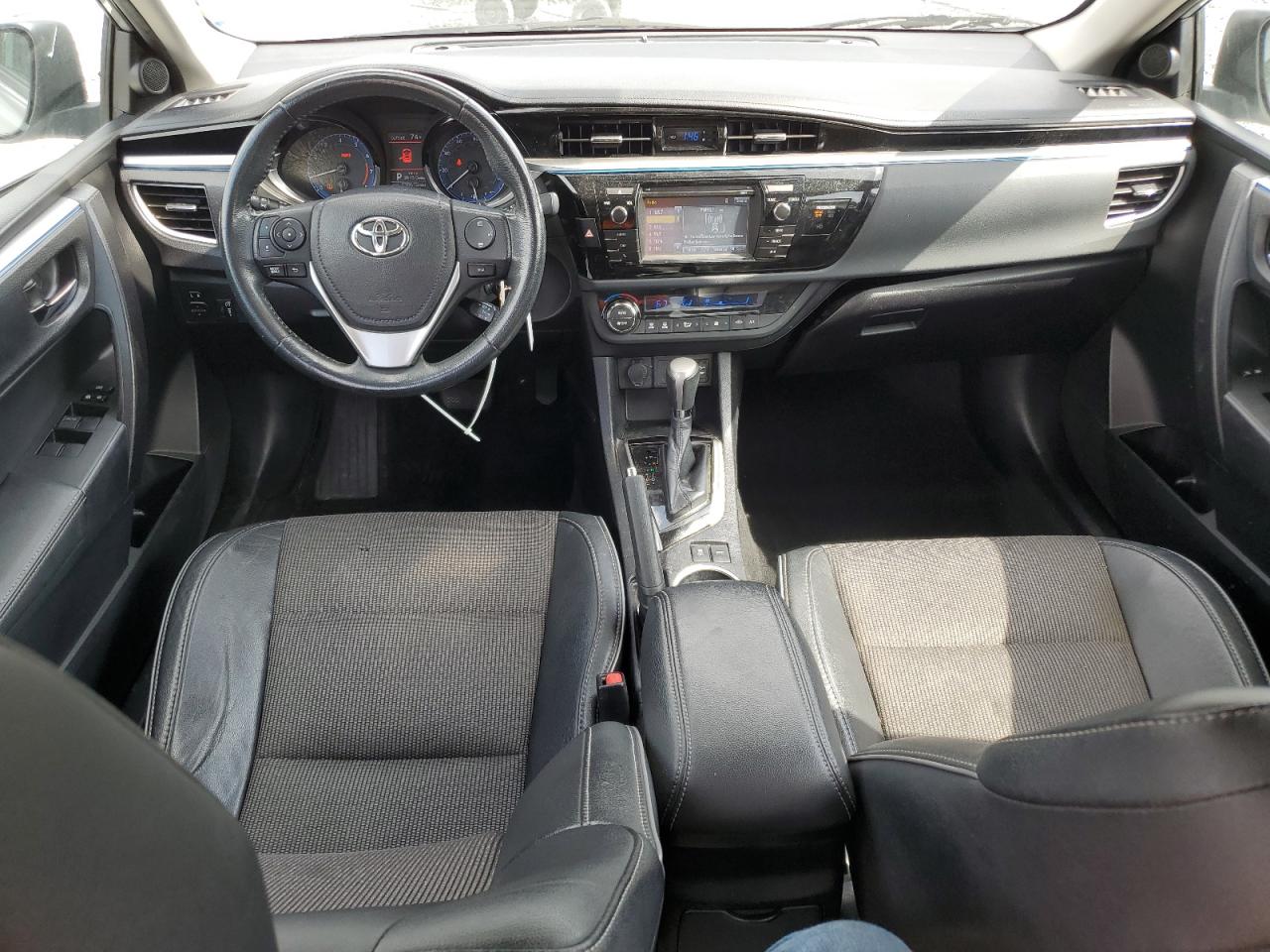 2015 Toyota Corolla VIN 2T1BURHE0FC390694 Copart auction photo, rear end damage thumbnail 8