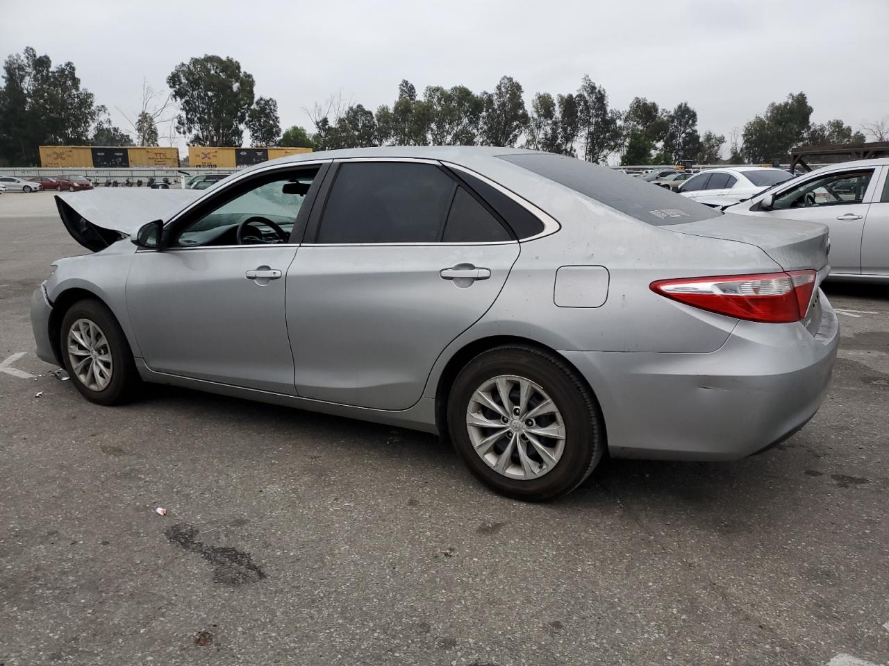 2015 Toyota Camry VIN 4T1BF1FK6FU031420 Copart auction photo, front end damage thumbnail 2