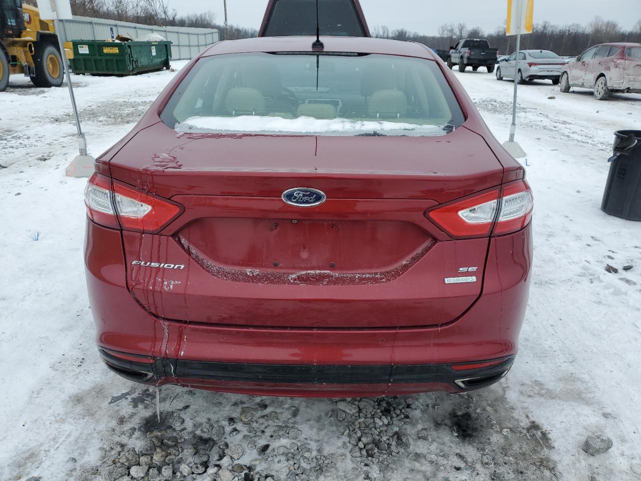 2016 Ford Fusion VIN 3FA6P0H94GR256196 Copart auction photo, front end / undercarriage damage thumbnail 6