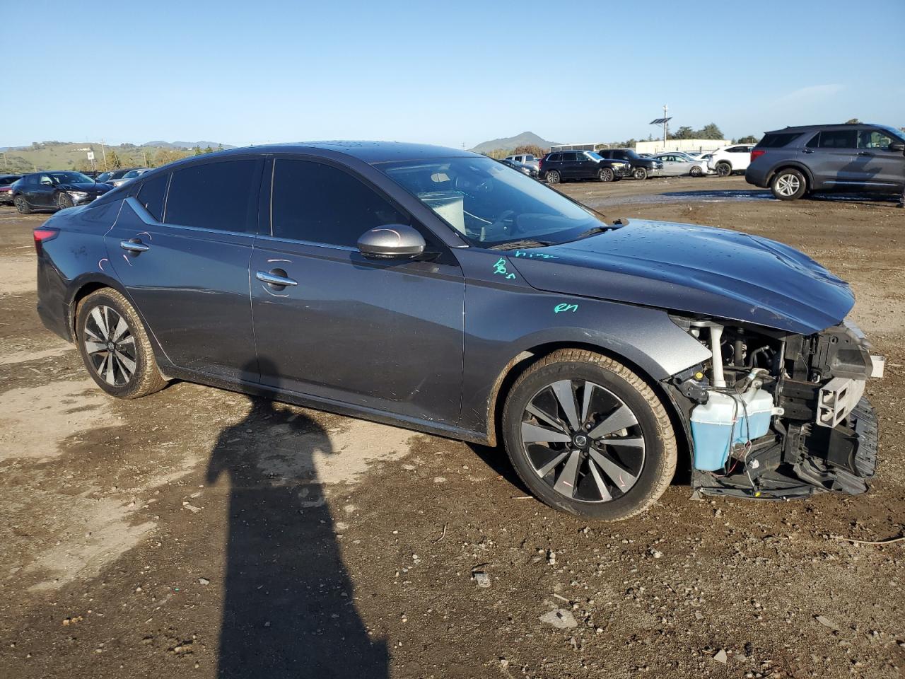 2019 Nissan Altima VIN 1N4BL4EV2KC259477 Copart auction photo, front end / side damage thumbnail 4