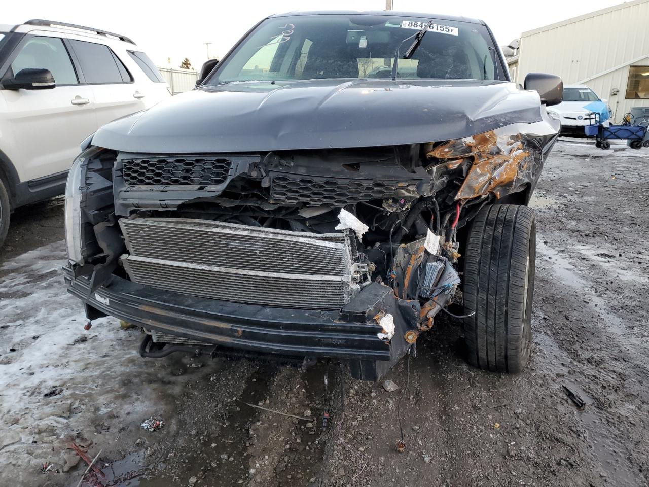 2014 Dodge Journey VIN 3C4PDDEG8ET304445 Copart auction photo, undercarriage / front end damage thumbnail 5
