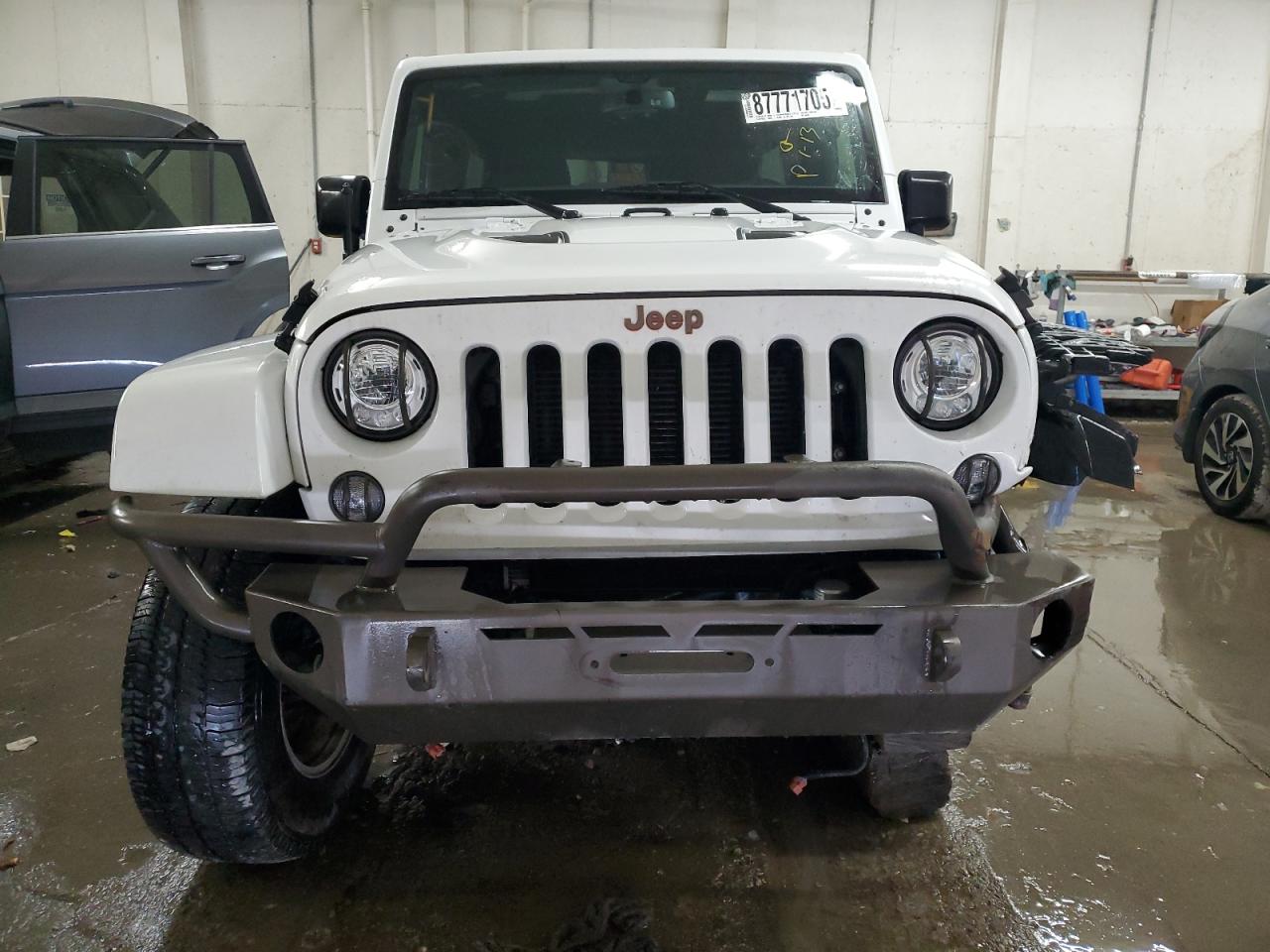 2017 Jeep Wrangler VIN 1C4HJWFG9HL543266 Copart auction photo, front end / undercarriage damage thumbnail 5