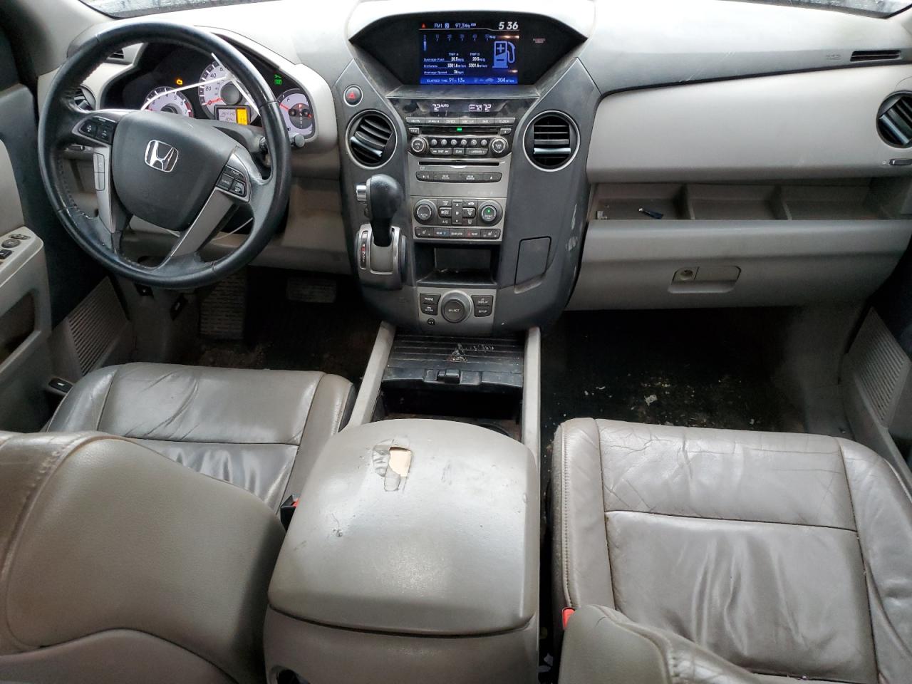 2014 Honda Pilot VIN 5FNYF3H65EB019468 Copart auction photo, front end / side damage thumbnail 8