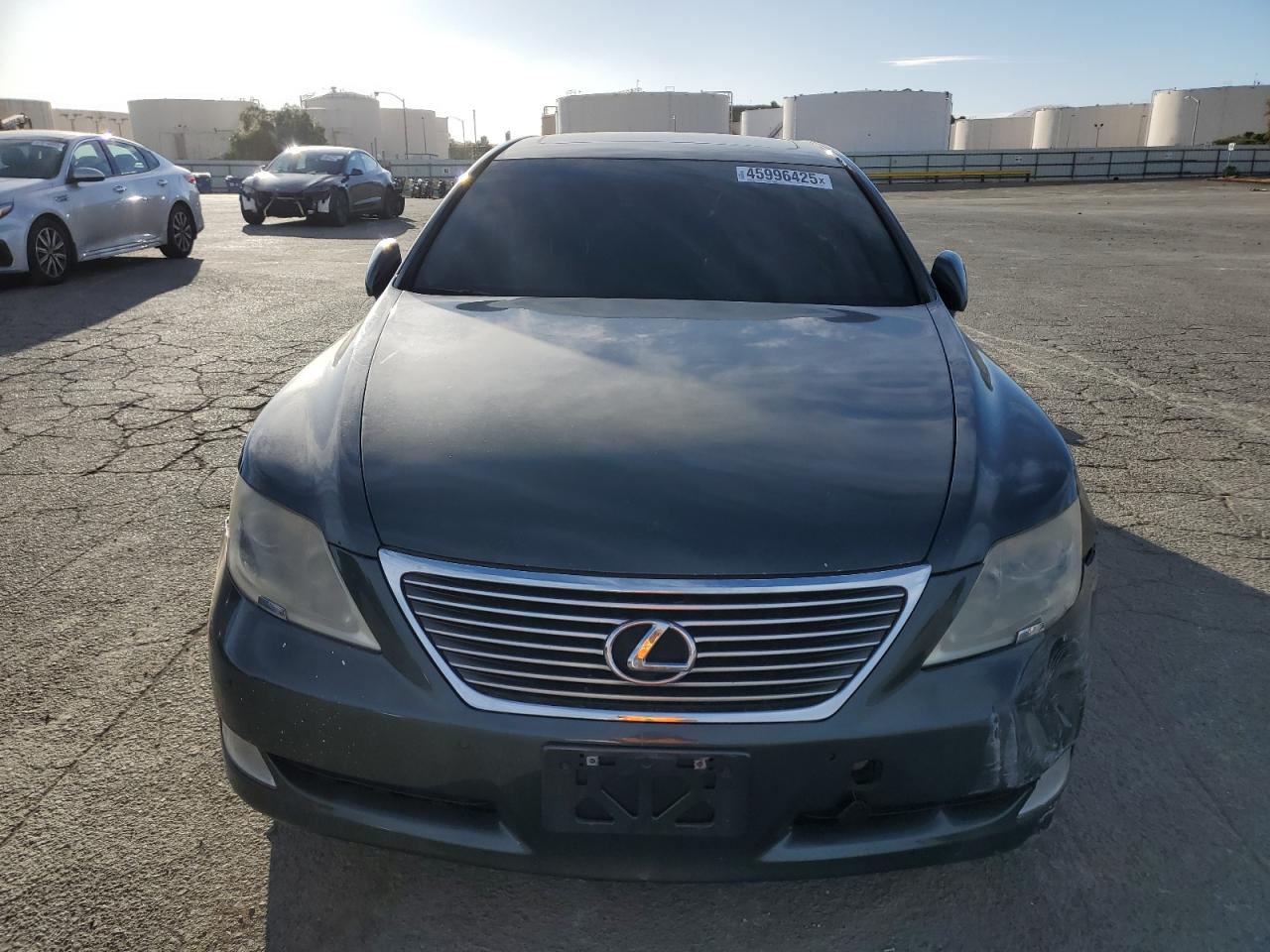 2008 Lexus LS VIN JTHGL46F885026335 Copart auction photo, front end / rear end damage thumbnail 5