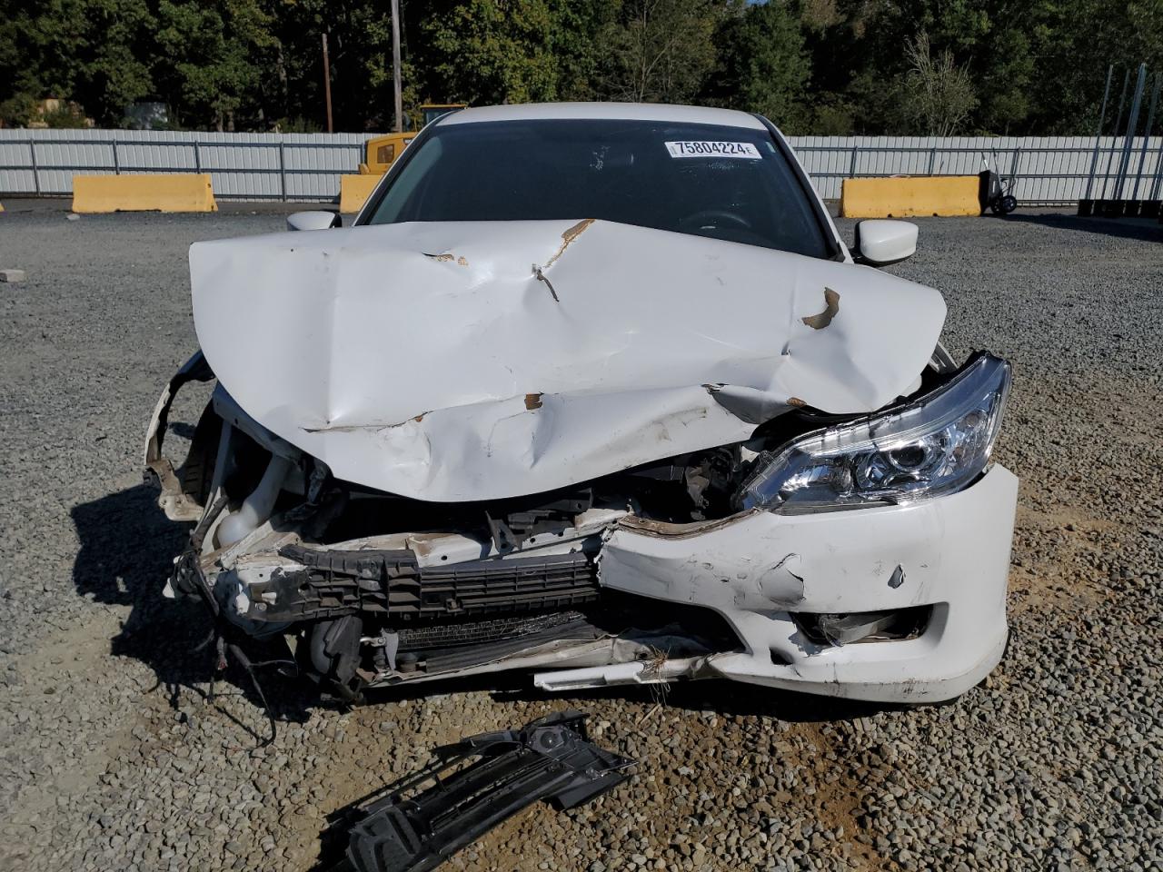 2014 Honda Accord VIN 1HGCR2F53EA155839 Copart auction photo, front end damage thumbnail 5