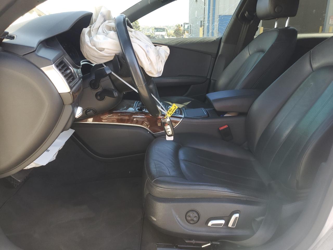 2018 Audi A7 VIN WAUW3AFC9JN059834 Copart auction photo, front end / side damage thumbnail 7
