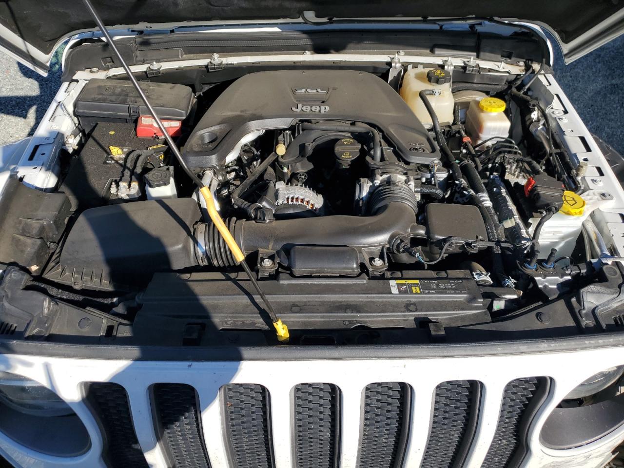 2020 Jeep Wrangler VIN 1C4HJXFG7LW140402 Copart auction photo, front end / undercarriage damage thumbnail 13