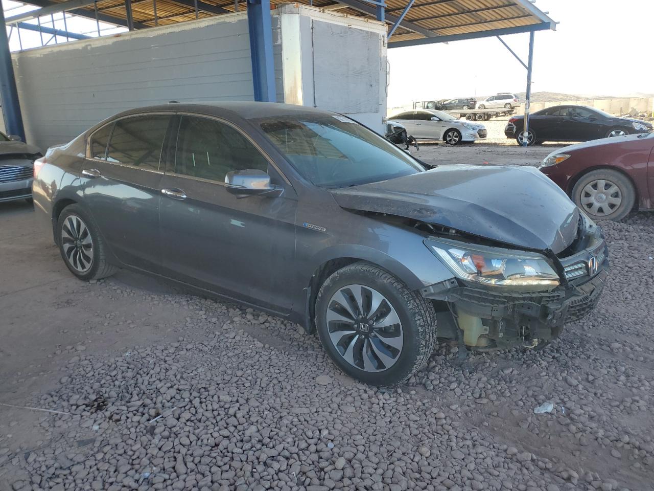 2014 Honda Accord VIN 1HGCR6F36EA001843 Copart auction photo, front end damage thumbnail 4