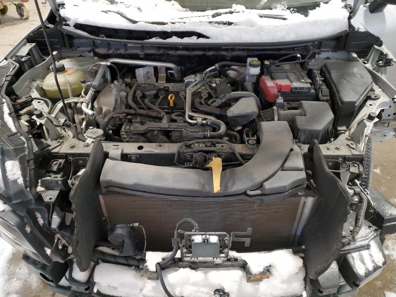 2021 Nissan Rogue VIN 5N1AT3BB9MC733711 Copart auction photo, front end damage thumbnail 12