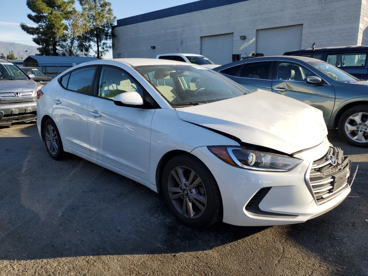2018 Hyundai Elantra VIN 5NPD84LF7JH216787 Copart auction photo, front end damage thumbnail 4