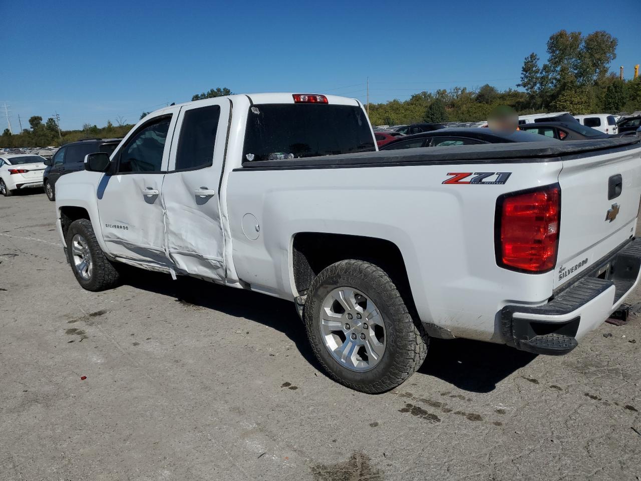 2018 Chevrolet Silverado VIN 1GCVKREC2JZ212628 Copart auction photo, all over damage thumbnail 2