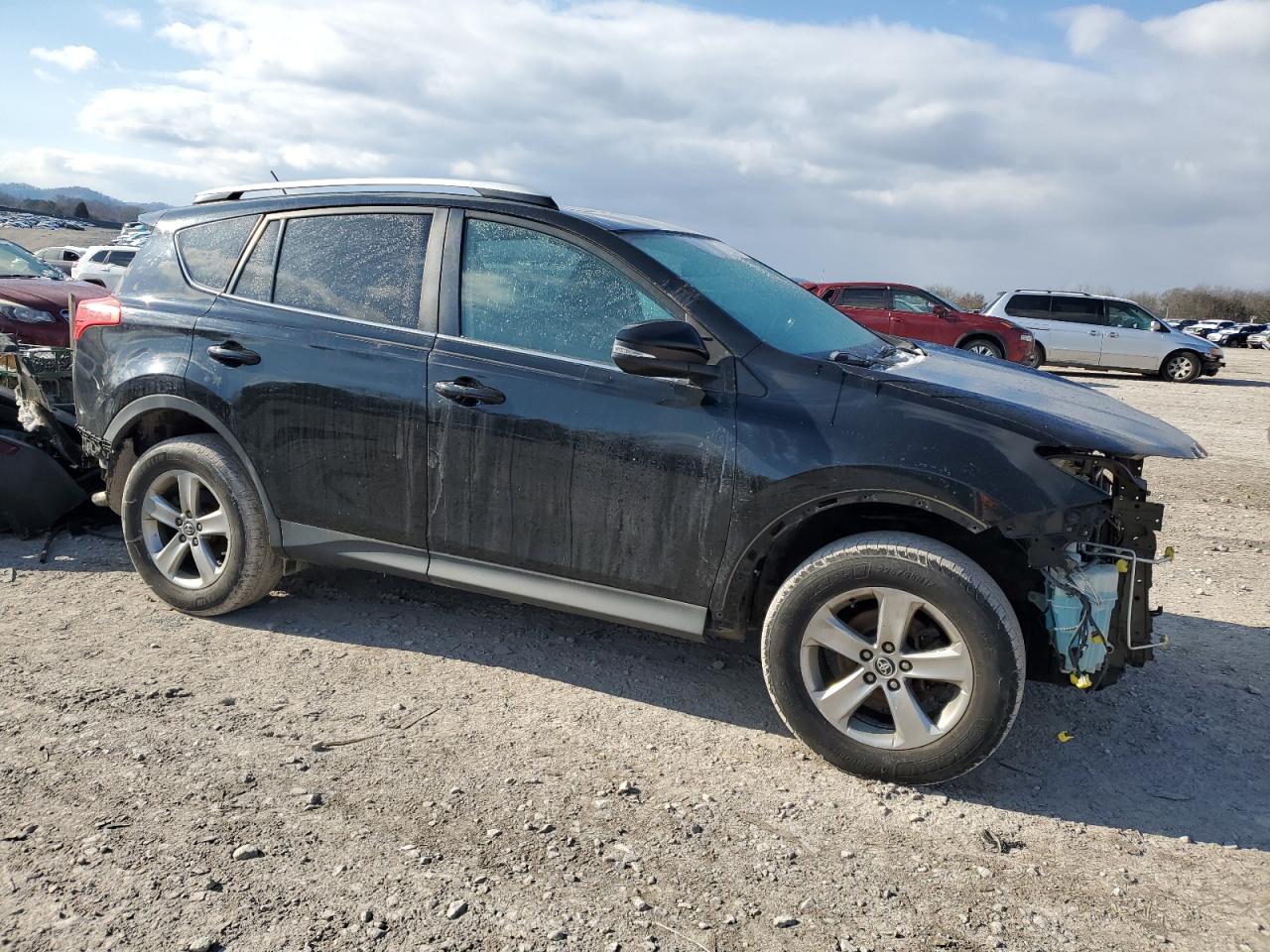 2015 Toyota RAV 4 VIN 2T3RFREV7FW336294 Copart auction photo, all over damage thumbnail 4