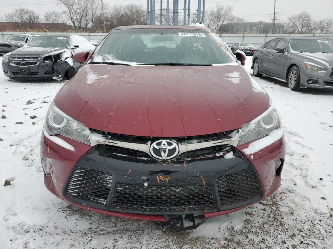 2016 Toyota Camry VIN 4T1BF1FK7GU531720 Copart auction photo, front end damage thumbnail 5