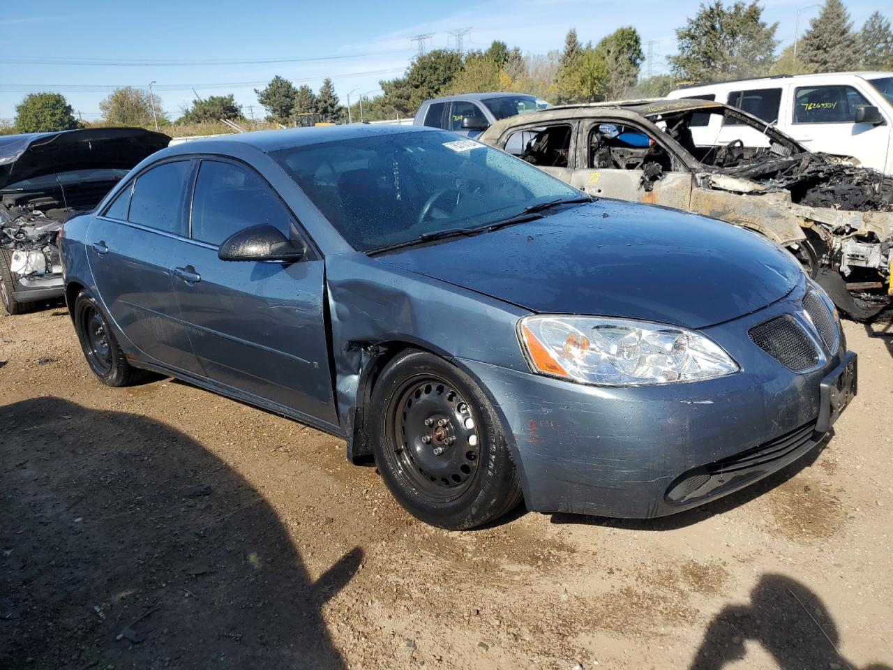 2006 Pontiac G6 VIN 1G2ZF55B264225572 Copart auction photo, rear end damage thumbnail 4
