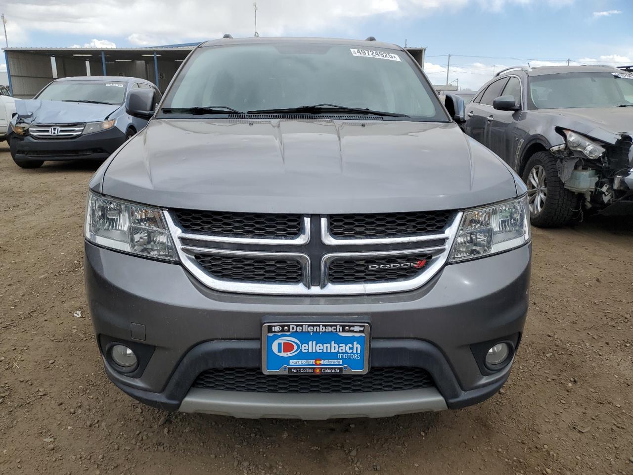 2012 Dodge Journey VIN 3C4PDCBGXCT271136 Copart auction photo, hail damage thumbnail 5