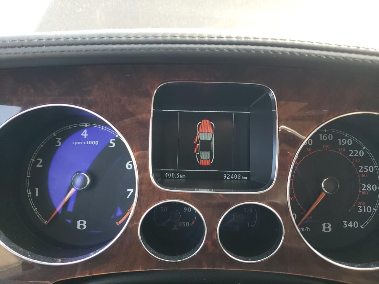 2006 Bentley Continental VIN SCBBR53W06C032405 Copart auction photo, mechanical damage thumbnail 9