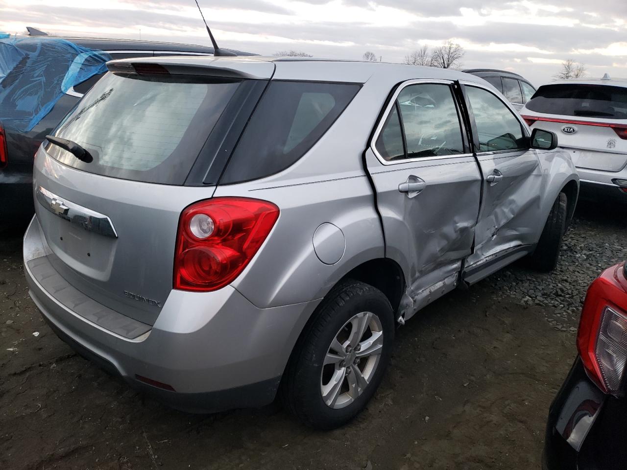 2011 Chevrolet Equinox VIN 2GNALBEC1B1251893 Copart auction photo, all over damage thumbnail 3