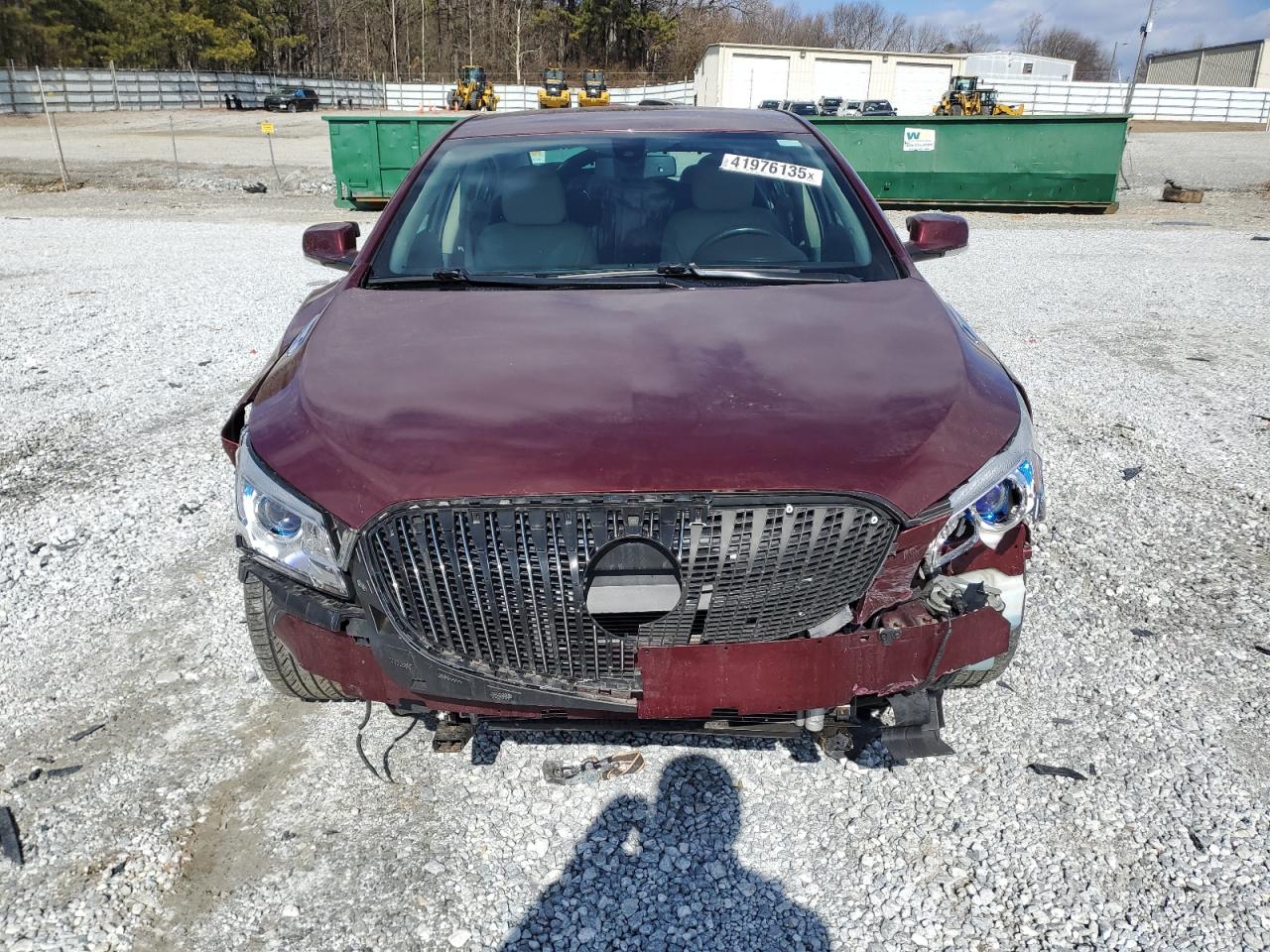 2014 Buick LaCrosse VIN 1G4GB5G31EF266598 Copart auction photo, all over damage thumbnail 5