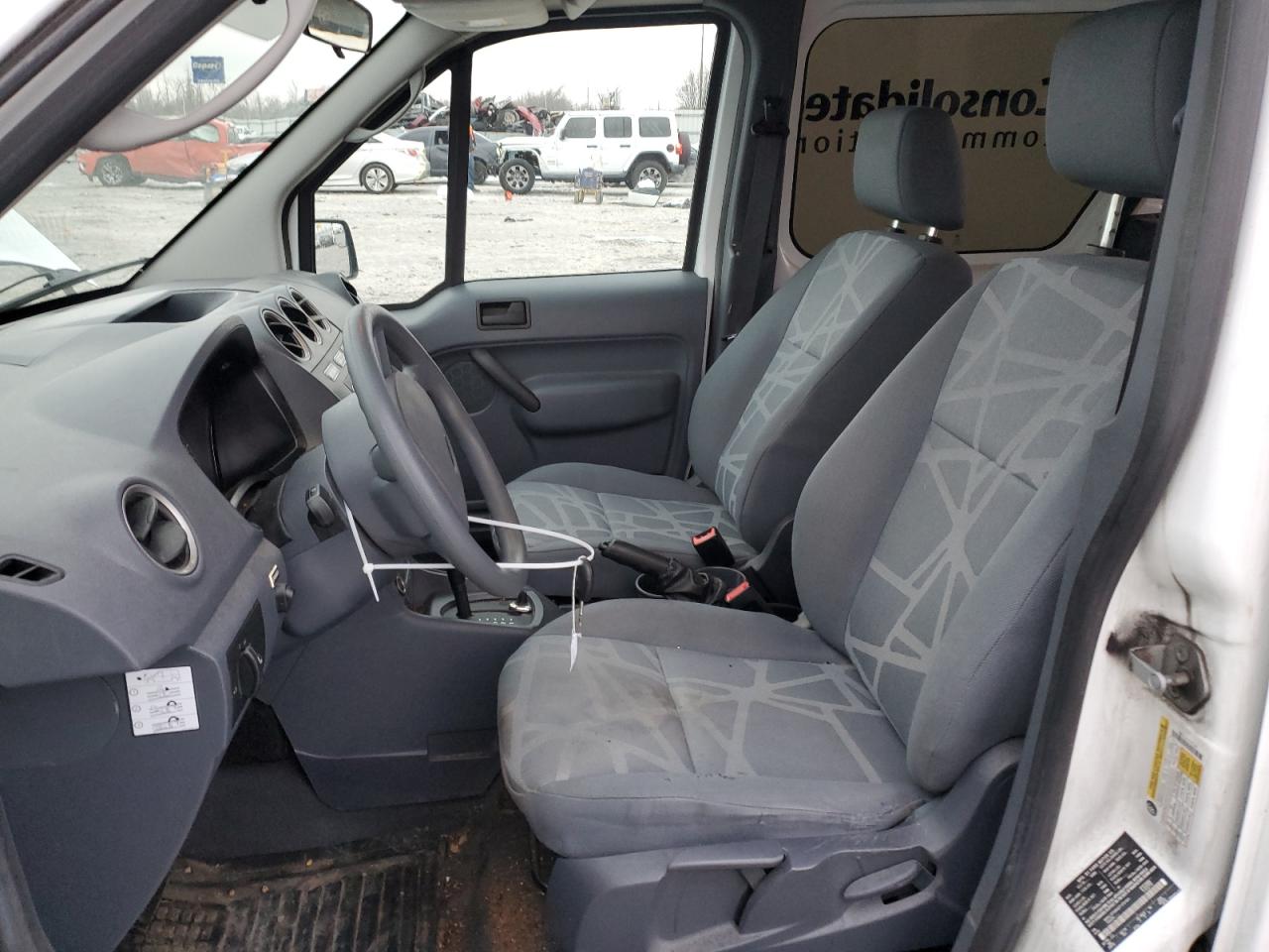2013 Ford Transit VIN NM0LS7DNXDT173161 Copart auction photo, rear end damage thumbnail 7