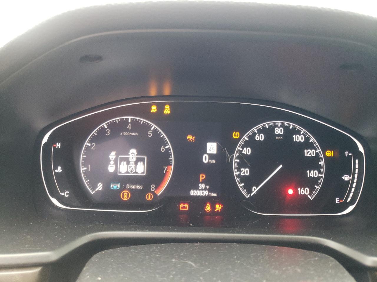 2021 Honda Accord VIN 1HGCV2F91MA022798 Copart auction photo, front end damage thumbnail 9