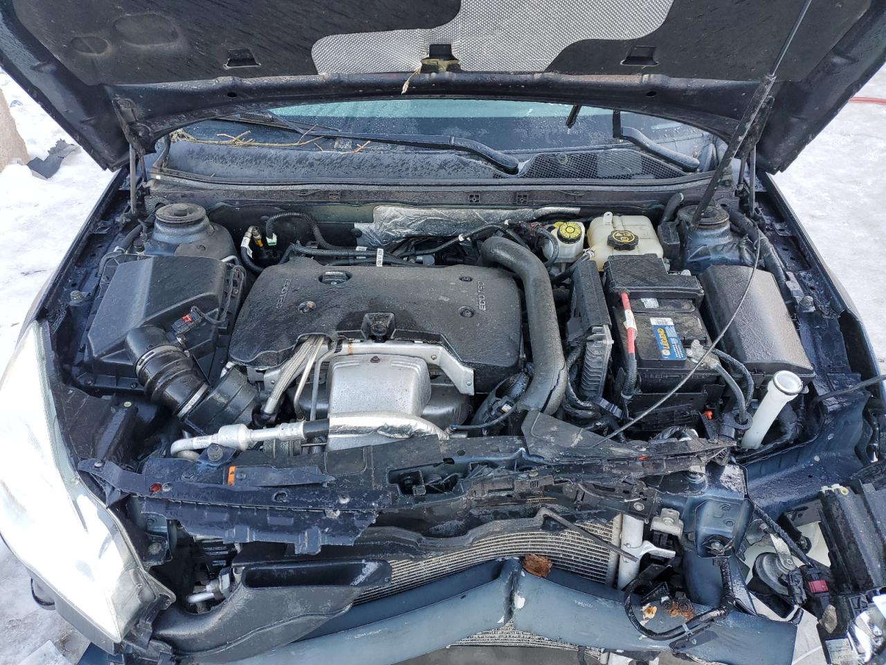 2014 Buick Regal VIN 2G4GN5EX5E9316859 Copart auction photo, front end / rear end damage thumbnail 11