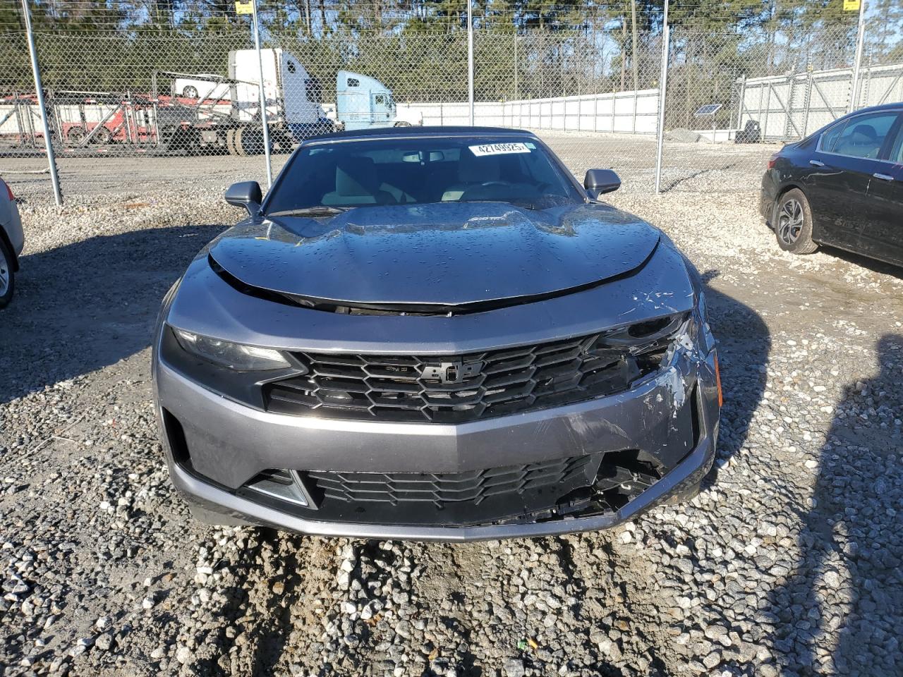 2019 Chevrolet Camaro VIN 1G1FB3DS6K0140079 Copart auction photo, front end / minor dent/scratches damage thumbnail 5