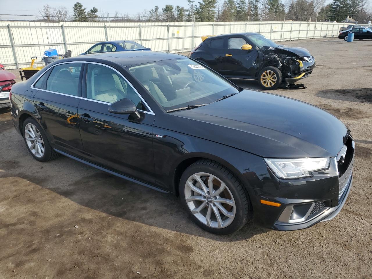 2019 Audi A4 VIN WAUENAF40KN002714 Copart auction photo, front end damage thumbnail 4