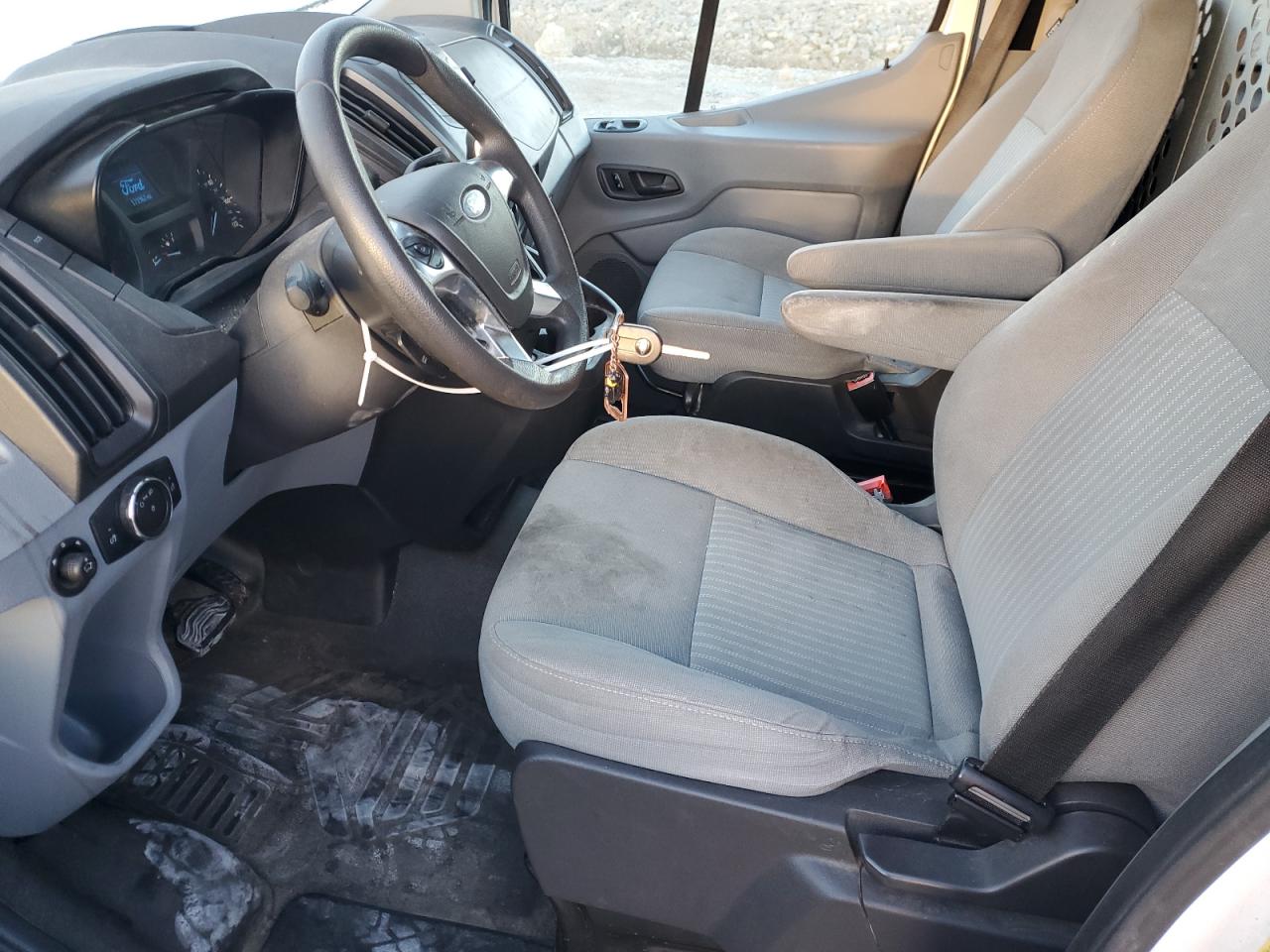 2016 Ford Transit VIN 1FTYR1ZM1GKA87054 Copart auction photo, front end / mechanical damage thumbnail 7