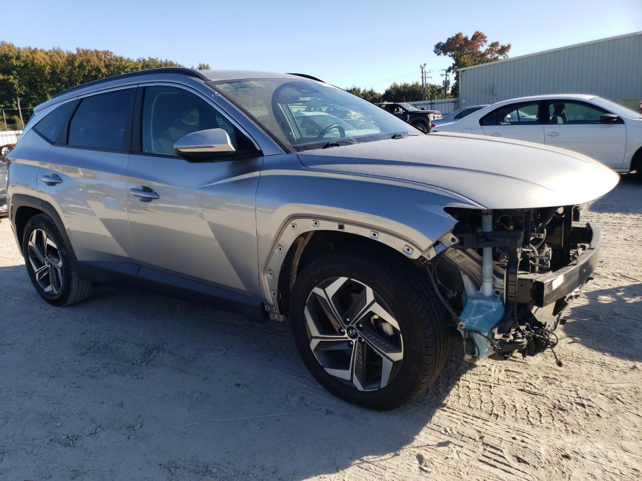 2022 Hyundai Tucson VIN 5NMJF3AE2NH001625 Copart auction photo, front end / minor dent/scratches damage thumbnail 4