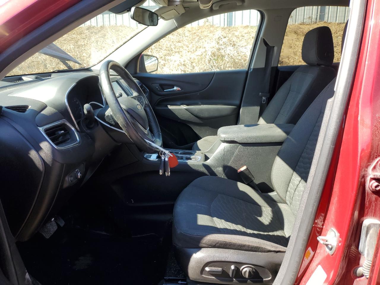2018 Chevrolet Equinox VIN 3GNAXSEV4JS501121 Copart auction photo, front end / side damage thumbnail 7
