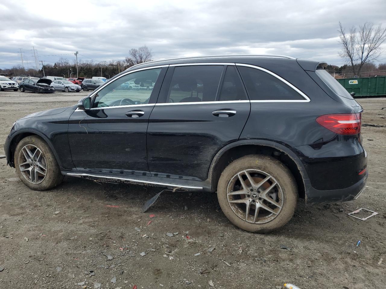 2019 Mercedes-Benz GLC VIN WDC0G4KB2KV197397 Copart auction photo, front end damage thumbnail 2