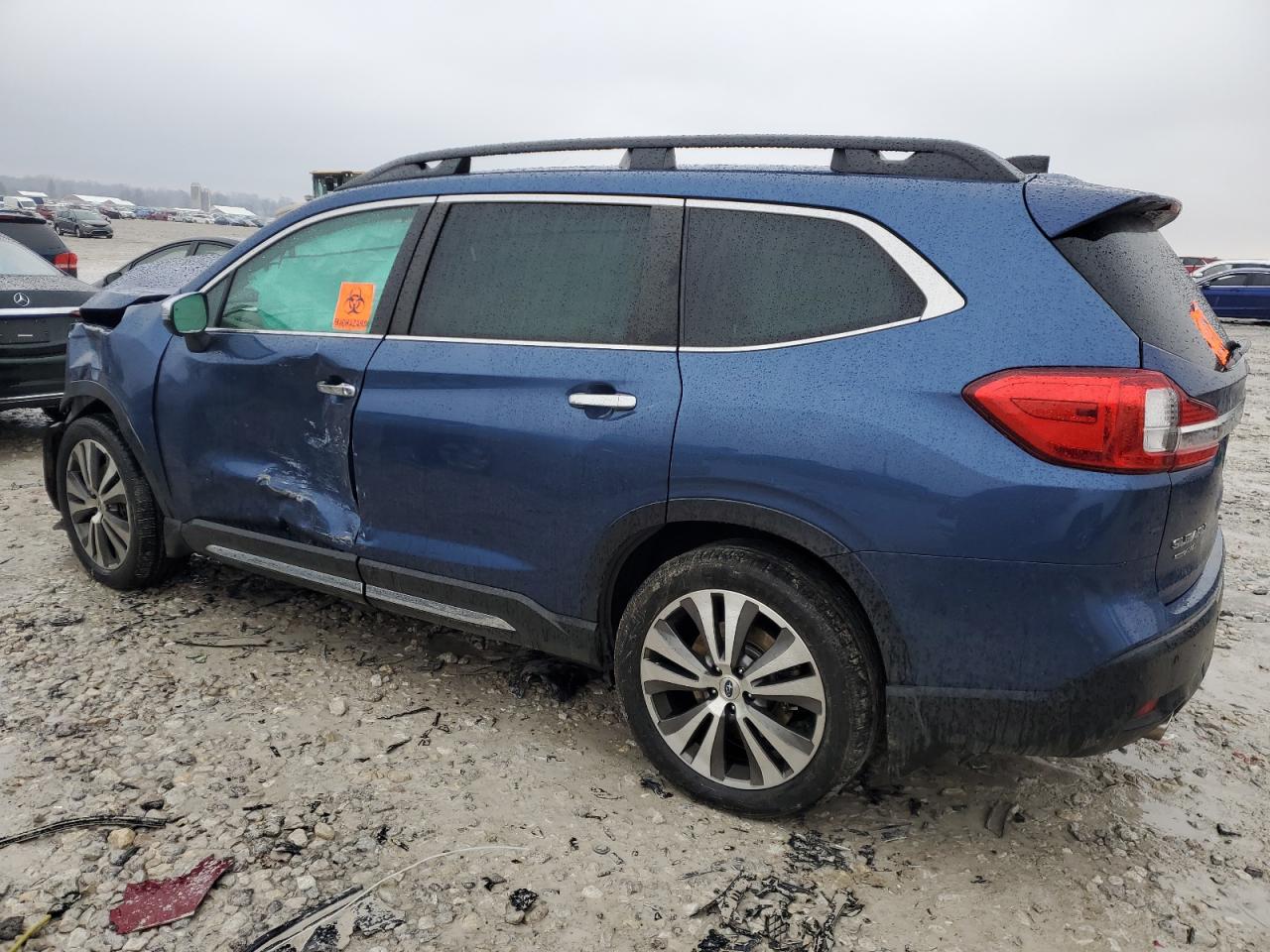 2019 Subaru Ascent VIN 4S4WMARD7K3436321 Copart auction photo, front end / side damage thumbnail 2