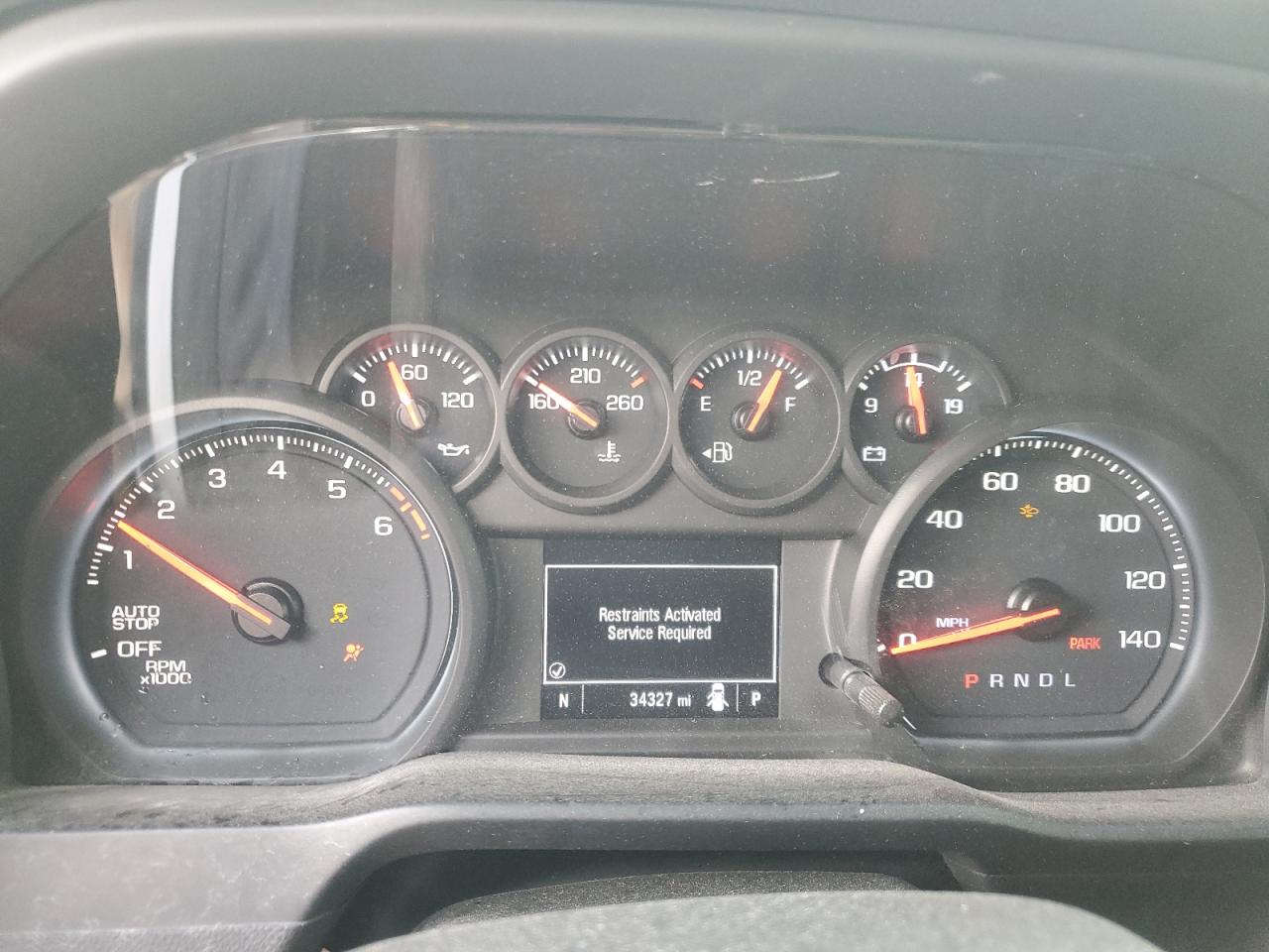 2023 Chevrolet Silverado VIN 3GCPABEK1PG134314 Copart auction photo, all over damage thumbnail 9